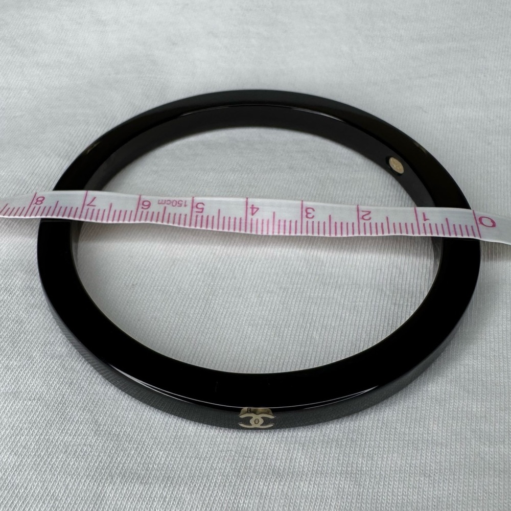 RARE Chanel Blue & Black Bangle Set - Picture 3 of 15